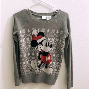 Disney Mickey Christmas sweater